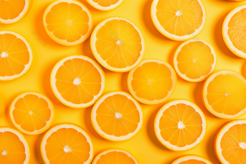 创意橙子新鲜水果摆盘切片组合色彩统,高清,摄影图,摄影图片,图片大全,摄影图免费下载